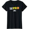Play-Doh Squished Center Play-Doh Pro Bold Lightning Logo T-Shirt(Black)