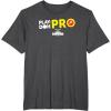 Play-Doh Squished Center Play-Doh Pro Bold Lightning Logo T-Shirt(Dark Heather Grey)