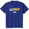 Play-Doh Squished Center Play-Doh Pro Bold Lightning Logo T-Shirt(Royal Blue)