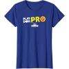 Play-Doh Squished Center Play-Doh Pro Bold Lightning Logo T-Shirt(Royal Blue)