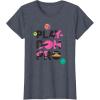 Play-Doh Squished Pro Center Bold Filled Logo T-Shirt(Heather Blue)