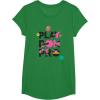 Play-Doh Squished Pro Center Bold Filled Logo T-Shirt(Kelly Green)