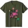 Play-Doh Squished Pro Center Bold Filled Logo T-Shirt(Olive Green)