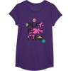 Play-Doh Squished Pro Center Bold Filled Logo T-Shirt(Purple)