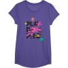 Play-Doh Squished Pro Center Bold Filled Logo T-Shirt(Purple Heather)