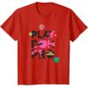 Play-Doh Squished Pro Center Bold Filled Logo T-Shirt(Red)