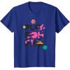 Play-Doh Squished Pro Center Bold Filled Logo T-Shirt(Royal Blue)
