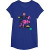 Play-Doh Squished Pro Center Bold Filled Logo T-Shirt(Royal Blue)