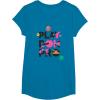 Play-Doh Squished Pro Center Bold Filled Logo T-Shirt(Sapphire Blue)