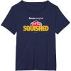 Play-Doh Squished Retro Classic Dough Logo T-Shirt(Navy Blue)