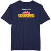 Play-Doh Squished Retro Classic Dough Logo T-Shirt(Navy Blue)
