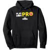 Play-Doh Squished Center Play-Doh Pro Bold Lightning Logo Pullover Hoodie(Black)