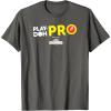 Play-Doh Squished Center Play-Doh Pro Bold Lightning Logo T-Shirt(Asphalt Grey)