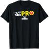 Play-Doh Squished Center Play-Doh Pro Bold Lightning Logo T-Shirt(Black)