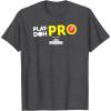Play-Doh Squished Center Play-Doh Pro Bold Lightning Logo T-Shirt(Dark Heather Grey)
