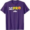 Play-Doh Squished Center Play-Doh Pro Bold Lightning Logo T-Shirt(Purple)