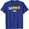 Play-Doh Squished Center Play-Doh Pro Bold Lightning Logo T-Shirt(Royal Blue)
