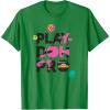 Play-Doh Squished Pro Center Bold Filled Logo T-Shirt(Kelly Green)