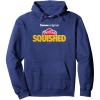Play-Doh Squished Retro Classic Dough Logo Pullover Hoodie(Navy Blue)