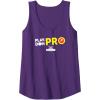 Play-Doh Squished Center Play-Doh Pro Bold Lightning Logo Tank Top(Purple)