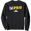 Play-Doh Squished Center Play-Doh Pro Bold Lightning Logo Sweatshirt(Black)