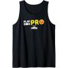 Play-Doh Squished Center Play-Doh Pro Bold Lightning Logo Tank Top(Black)