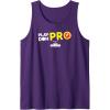 Play-Doh Squished Center Play-Doh Pro Bold Lightning Logo Tank Top(Purple)