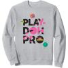 Play-Doh Squished Pro Center Bold Filled Logo Sweatshirt(Heather Grey)